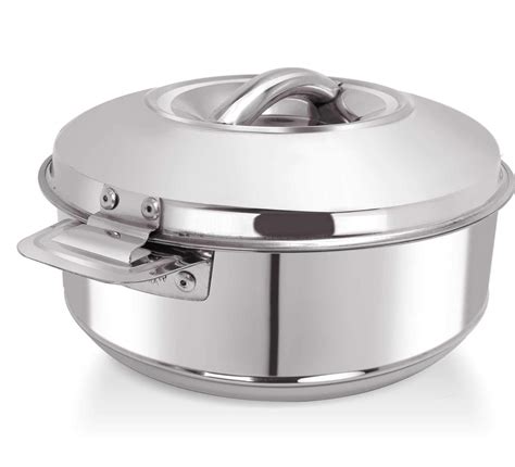 Stainless Steel Casserole, HotPot, chapati 